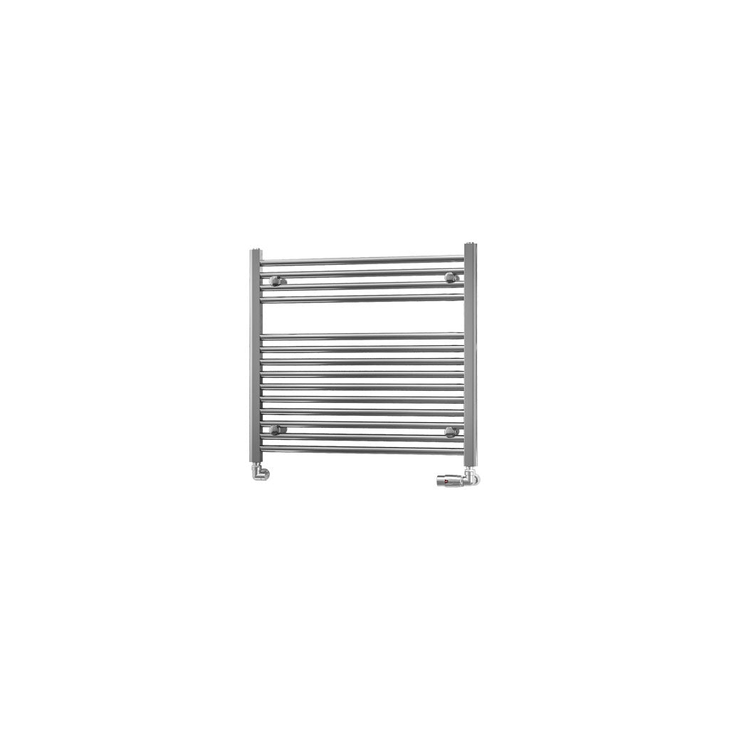 Eastbrook Biava Electric Straight Chrome Towel Rail 688mm x 750mm Cut Out Image 41.0271-ELE