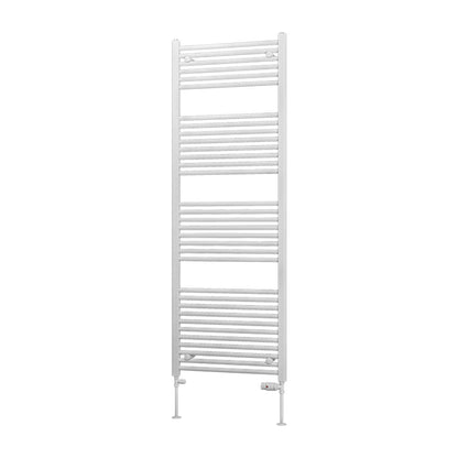 Eastbrook Biava Electric Straight Gloss White Towel Rail 1720mm x 600mm Cut Out Image 41.0286-ELE