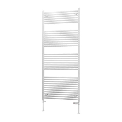 Eastbrook Biava Electric Straight Gloss White Towel Rail 1720mm x 750mm Cut Out Image 41.0287-ELE