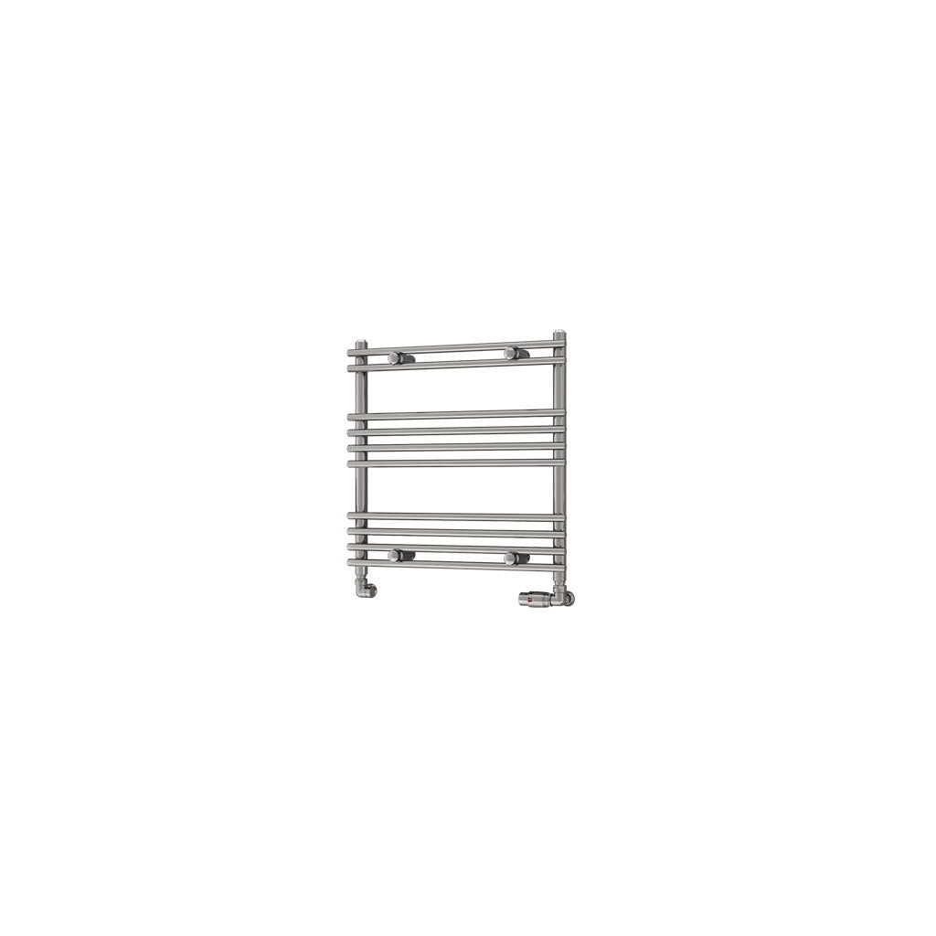 Eastbrook Biava Electric Tube On Tube Chrome Towel Rail 600mm x 600mm Cut Out Image 41.0169-ELE