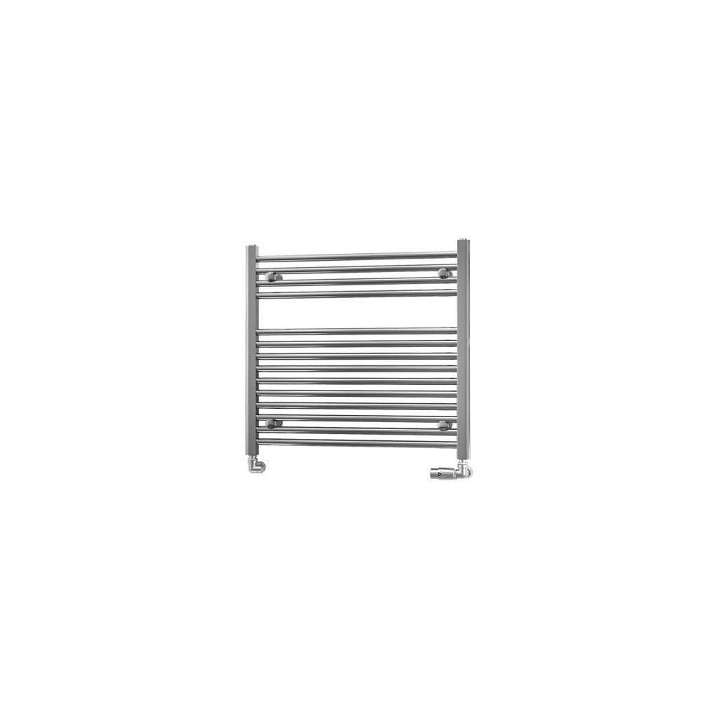 Eastbrook Biava Straight Chrome Towel Rail 688mm x 750mm Cut Out Image 41.0271