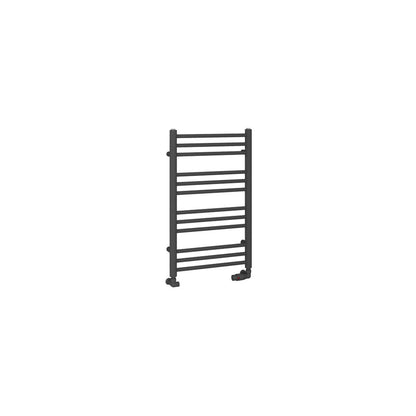 Eastbrook Corinium Electric Round Straight Matt Anthracite Towel Rail 800mm x 500mm Cut Out Image 89.1554-ELE