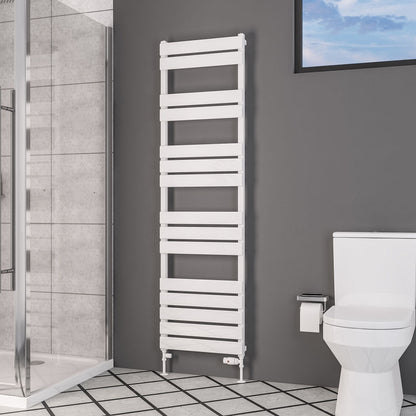 Eastbrook Deddington Electric Gloss White Designer Towel Rail 1800mm x 500mm 89.0861-ELE