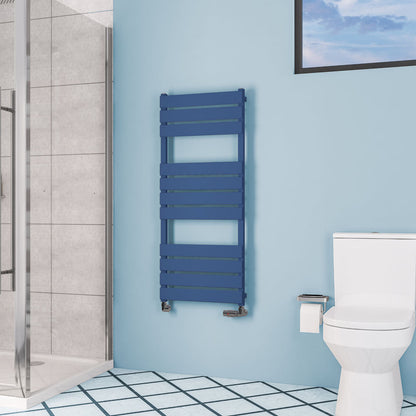 Eastbrook Deddington Electric Matt Cobalt Blue Designer Towel Rail 1200mm x 500mm 89.1529-ELE