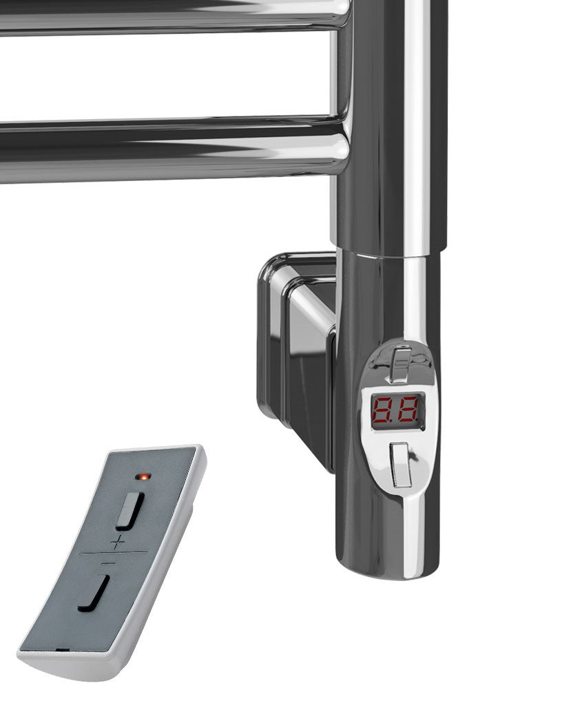 Eastbrook Eshton Electric Chrome Traditional Designer Towel Rail 800mm x 500mm 61.0058-ELE-8.354