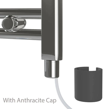 Eastbrook Eshton Electric Matt Anthracite Traditional Designer Towel Rail 1200mm x 600mm 61.0057-ELE-8.017-8.029