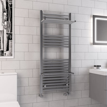 Eastbrook Haddenham Electric Chrome Towel Rail 1200mm x 500mm 61.0072-ELE