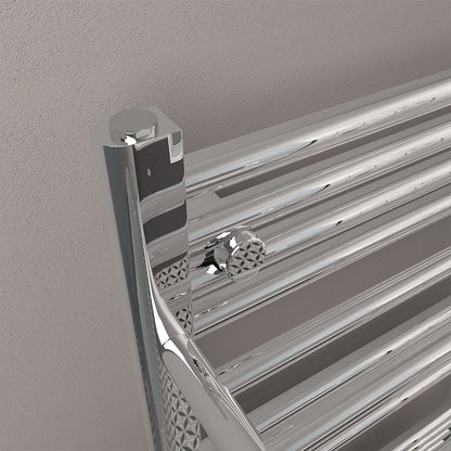 Eastbrook Haddenham Electric Chrome Towel Rail 1200mm x 500mm Technical Image 61.0072-ELE