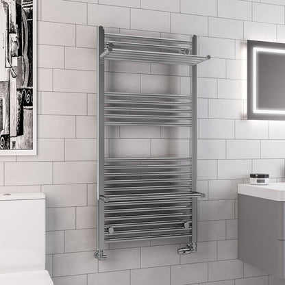 Eastbrook Haddenham Electric Chrome Towel Rail 1200mm x 600mm 61.0073-ELE