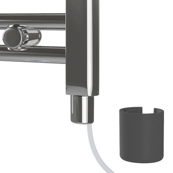 Eastbrook Haddenham Electric Matt Anthracite Towel Rail 1200mm x 600mm 61.0071-ELE-8.019-8.029