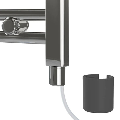 Eastbrook Haddenham Electric Matt Anthracite Towel Rail 1200mm x 600mm 61.0071-ELE-8.019-8.029