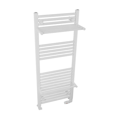 Eastbrook Haddenham Electric Matt White Towel Rail 1200mm x 500mm Cut Out Image 1 61.0068-ELE