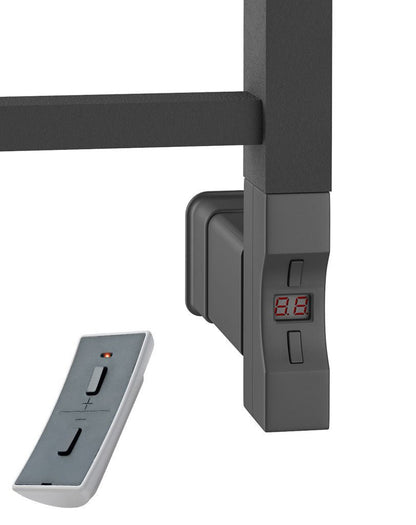 Eastbrook Hurley Electric Matt Anthracite Designer Towel Rail 1800mm x 600mm 89.0553-ELE-8.530