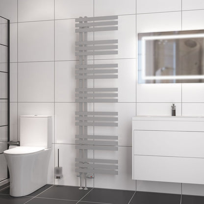 Eastbrook Hurley Electric Matt Grey Designer Towel Rail 1800mm x 500mm 89.0558-ELE
