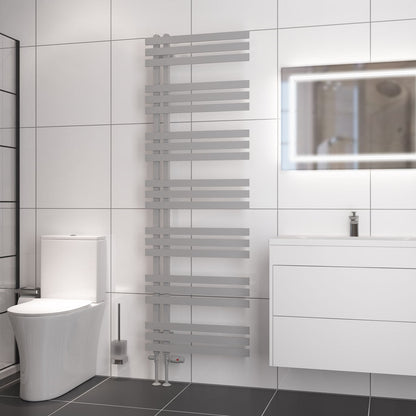 Eastbrook Hurley Electric Matt Grey Designer Towel Rail 1800mm x 600mm 89.0559-ELE