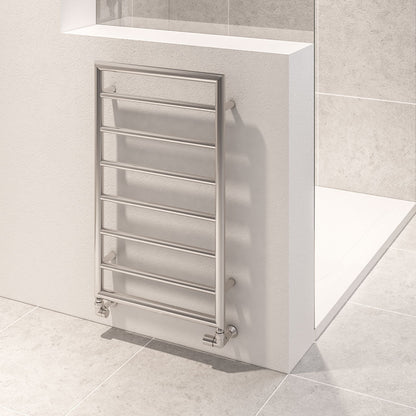 Eastbrook Kenilworth Electric Chrome Designer Towel Rail 800mm x 500mm 61.0032-ELE