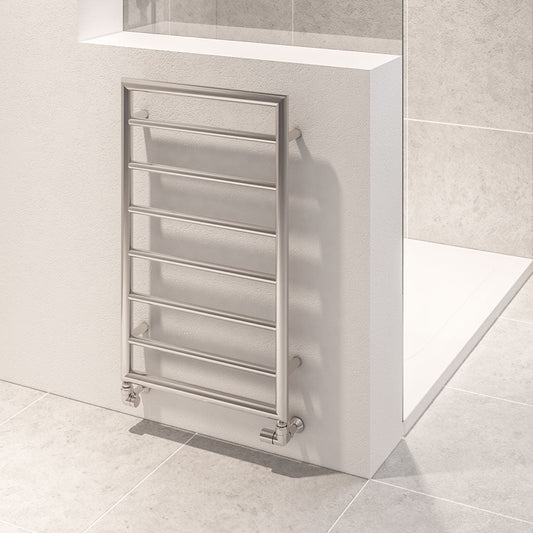 Eastbrook Kenilworth Electric Chrome Designer Towel Rail 800mm x 500mm 61.0032-ELE