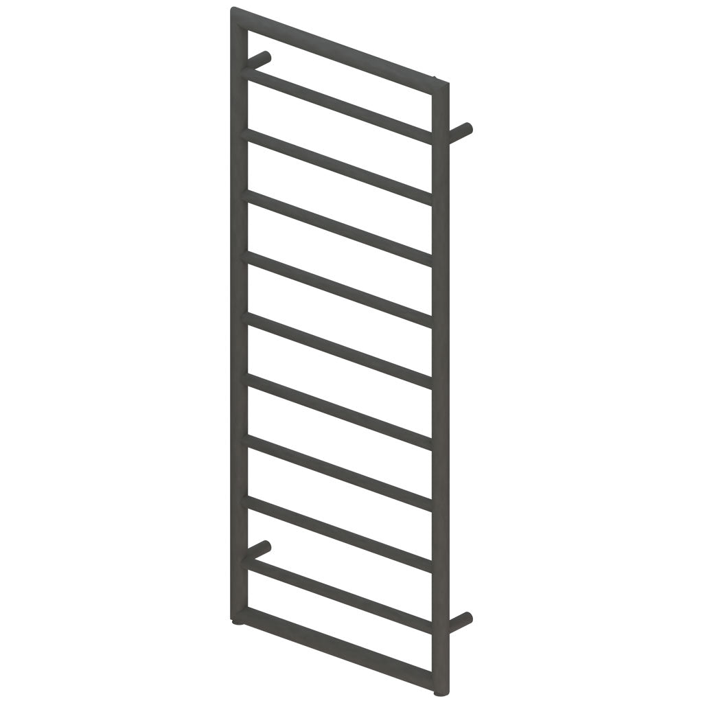 Eastbrook Kenilworth Electric Matt Anthracite Designer Towel Rail 1200mm x 500mm 61.0028-ELE