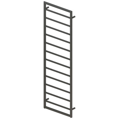 Eastbrook Kenilworth Electric Matt Anthracite Designer Towel Rail 1600mm x 500mm 61.0030-ELE