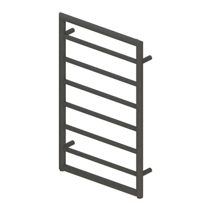 Eastbrook Kenilworth Electric Matt Anthracite Designer Towel Rail 800mm x 600mm 61.0027-ELE
