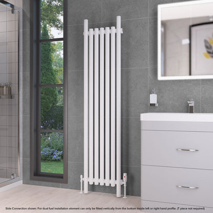 Eastbrook Lambourne Electric Matt White Designer Radiator 1800mm x 420mm 89.1695-ELE