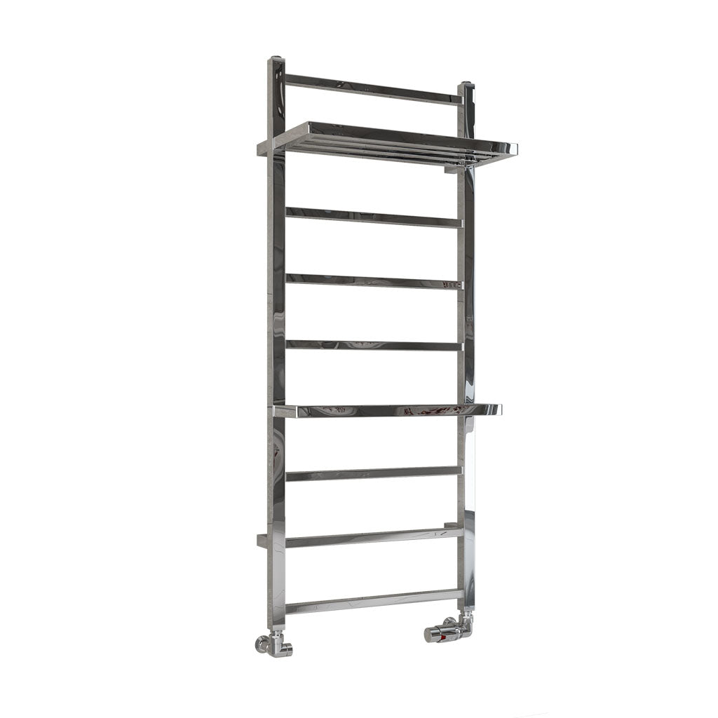 Eastbrook Launton Electric Chrome Towel Rail 1200mm x 500mm Cut Out Image 61.0066-ELE