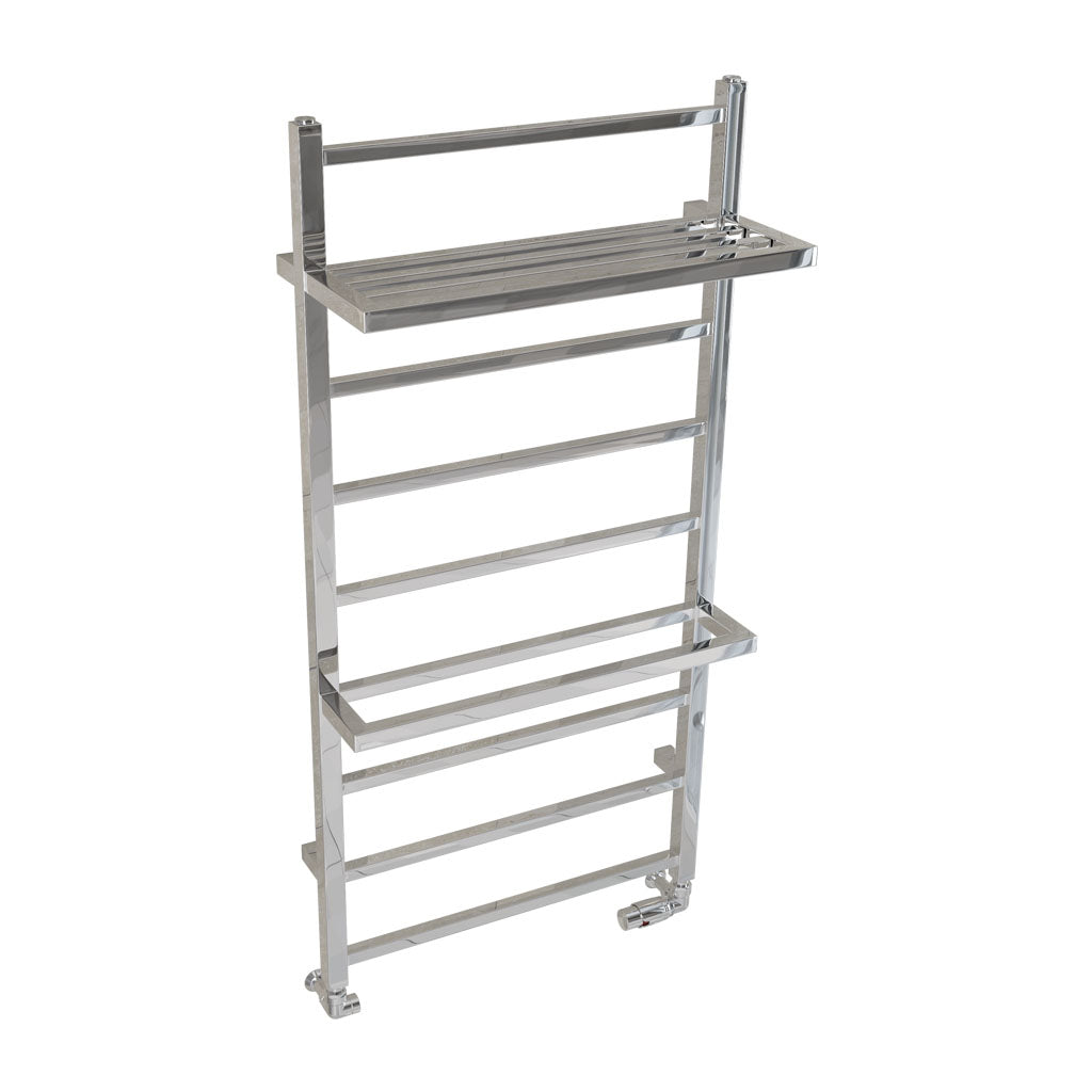 Eastbrook Launton Electric Chrome Towel Rail 1200mm x 600mm Cut Out Image 1 61.0067-ELE
