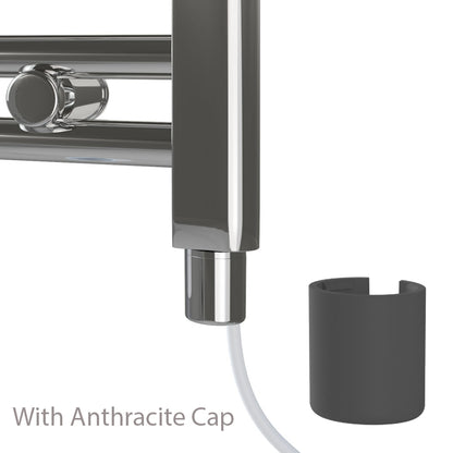 Eastbrook Launton Electric Matt Anthracite Towel Rail 1200mm x 500mm 61.0064-ELE-8.017-8.029