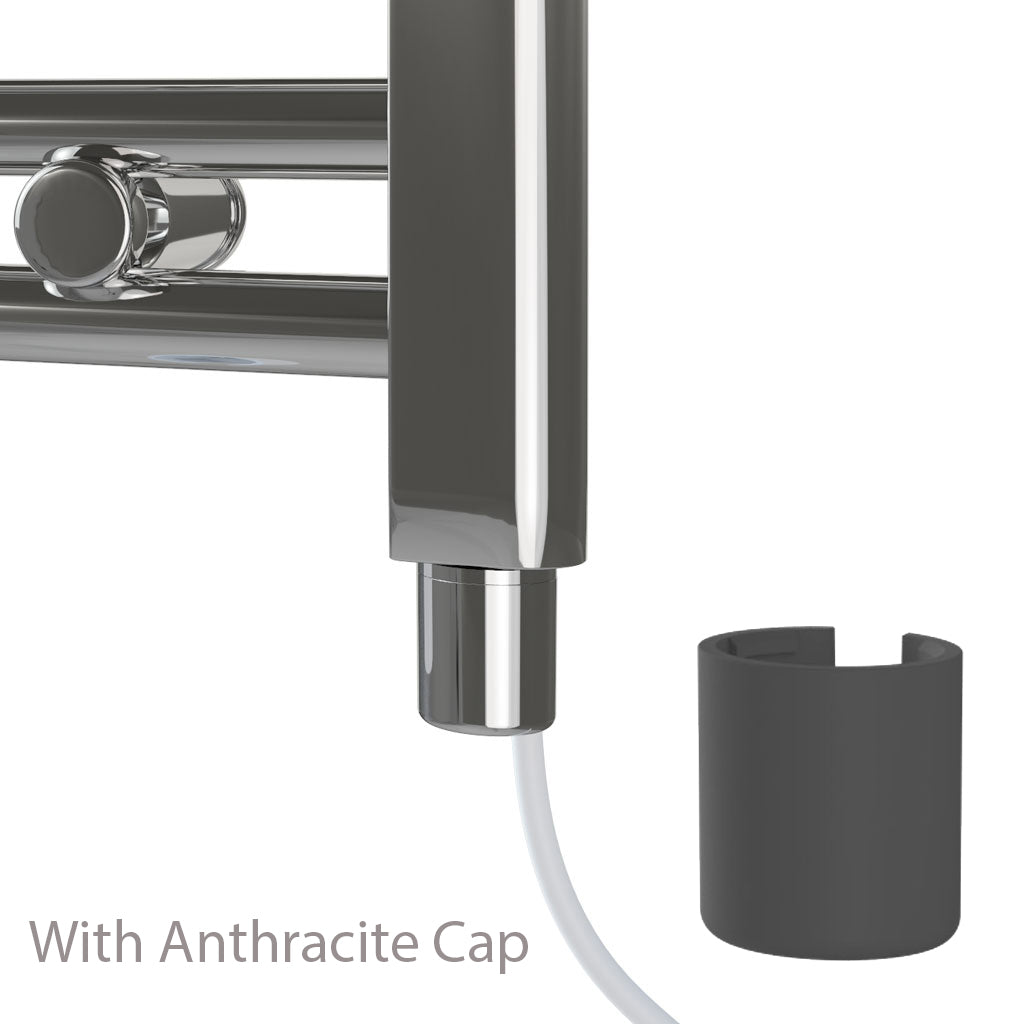 Eastbrook Launton Electric Matt Anthracite Towel Rail 1200mm x 600mm 61.0065-ELE-8.018-8.029
