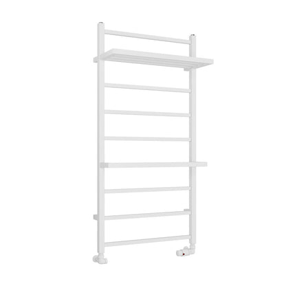 Eastbrook Launton Electric Matt White Towel Rail 1200mm x 600mm Cut Out Image 61.0063-ELE