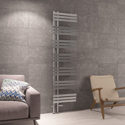 Eastbrook Leonardo Electric Chrome Designer Towel Rail 1800mm x 500mm 41.0260-ELE
