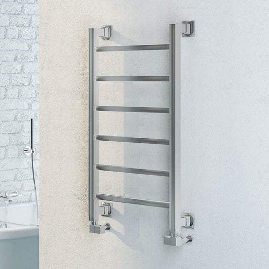 Eastbrook Loxley Electric Chrome Designer Towel Rail 1200mm x 600mm 61.0049-ELE