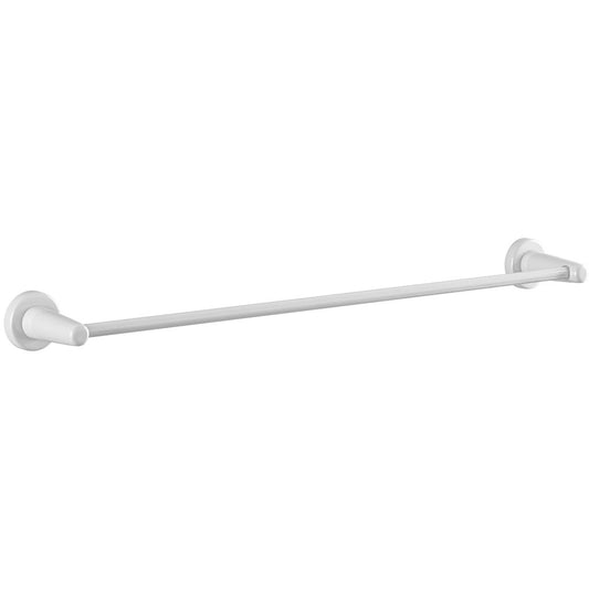Eastbrook Magnetic Gloss White Round Towel Hanger 600mm 101.0071
