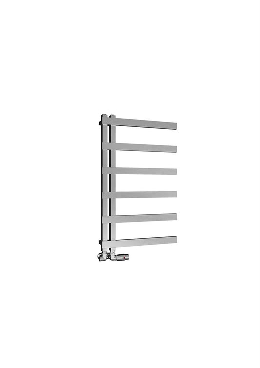 Eastbrook Platani Electric Chrome Designer Towel Rail 800mm x 500mm 89.1352-ELE