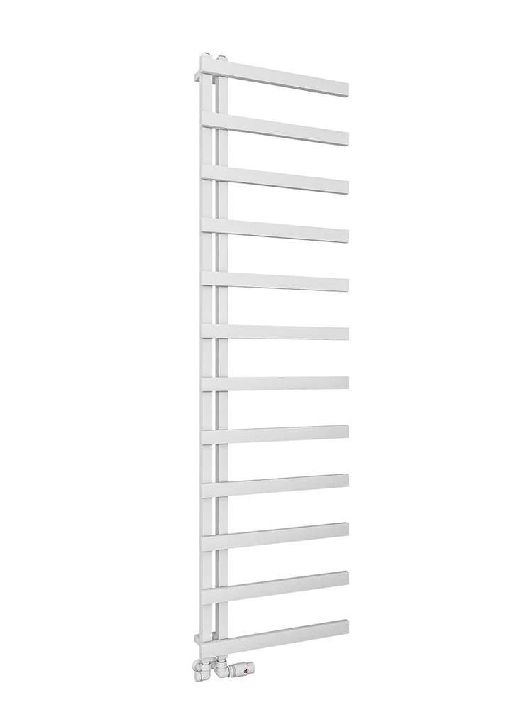 Eastbrook Platani Electric Matt White Designer Towel Rail 1800mm x 500mm 89.1332-ELE