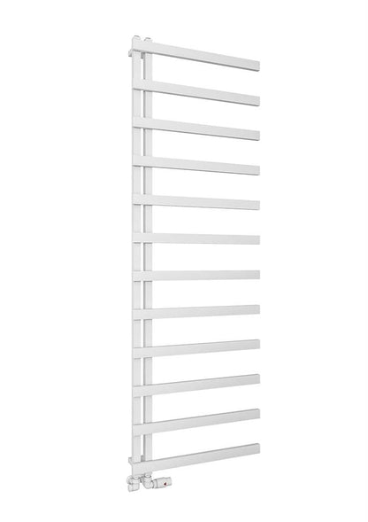 Eastbrook Platani Electric Matt White Designer Towel Rail 1800mm x 600mm 89.1333-ELE