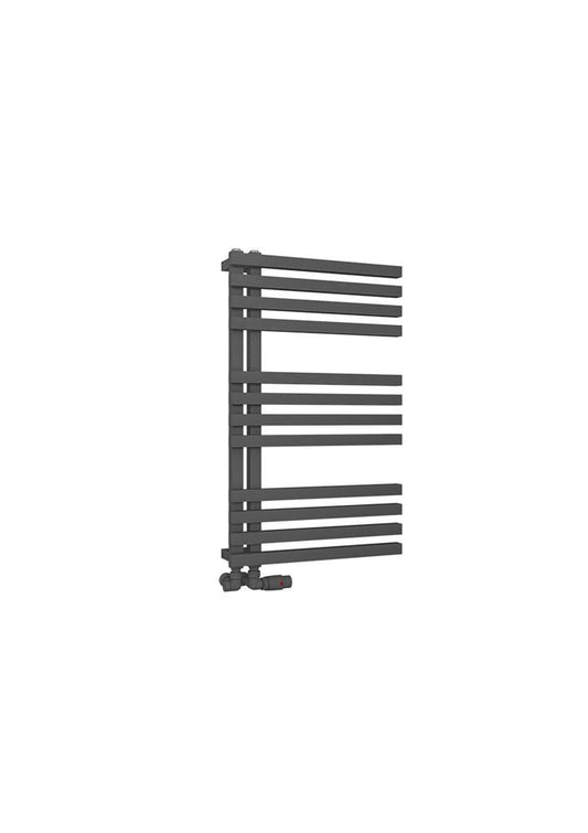 Eastbrook Reinbach Electric Matt Anthracite Designer Towel Rail 800mm x 500mm 89.1376-ELE