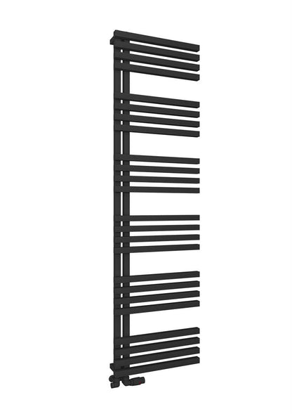 Eastbrook Reinbach Electric Matt Black Designer Towel Rail 1800mm x 500mm 89.1386-ELE