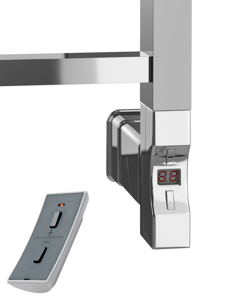 Eastbrook Reinbach Electric Matt Grey Designer Towel Rail 800mm x 500mm 89.1370-ELE-8.379