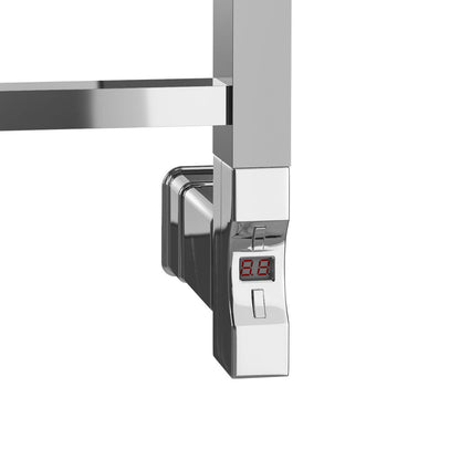 Eastbrook Reinbach Electric Matt Grey Designer Towel Rail 800mm x 500mm 89.1370-ELE-8.454