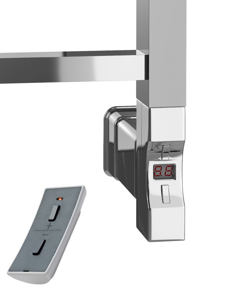 Eastbrook Reinbach Electric Matt Grey Designer Towel Rail 800mm x 500mm 89.1370-ELE-8.519