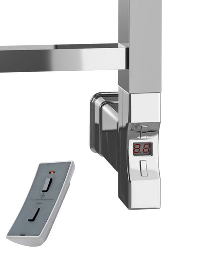 Eastbrook Reinbach Electric Matt Grey Designer Towel Rail 800mm x 500mm 89.1370-ELE-8.519