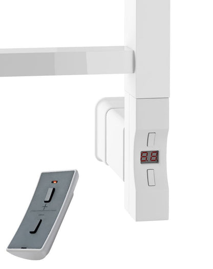 Eastbrook Reinbach Electric Matt White Designer Towel Rail 1200mm x 500mm 89.1360-ELE-8.525