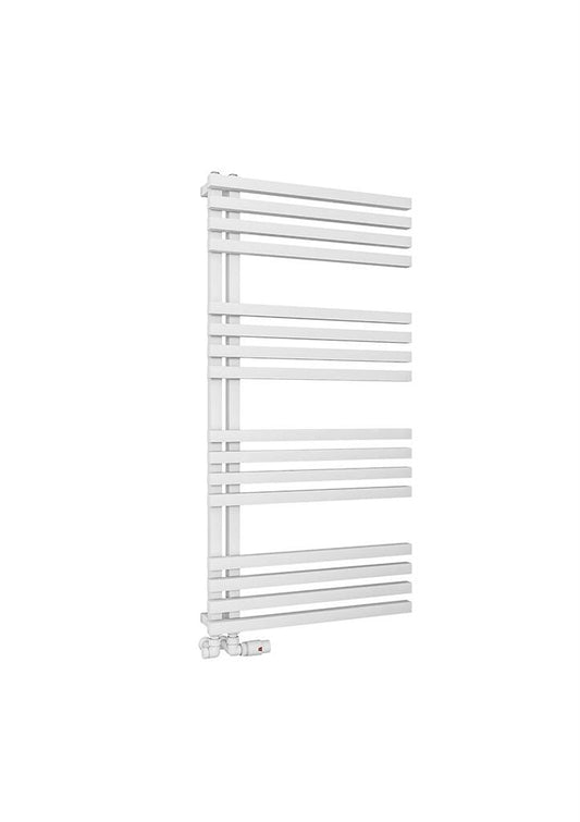 Eastbrook Reinbach Electric Matt White Designer Towel Rail 1200mm x 600mm 89.1361-ELE
