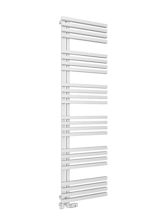 Eastbrook Reinbach Electric Matt White Designer Towel Rail 1800mm x 500mm 89.1362-ELE
