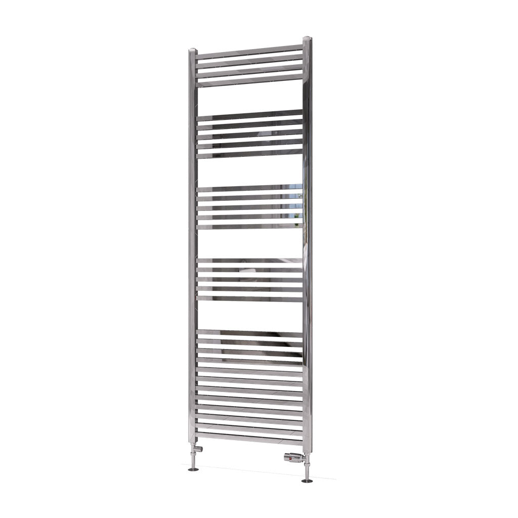 Eastbrook Rion Electric Straight Chrome Towel Rail 1800mm x 600mm Cut Out Image 89.1694-ELE