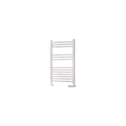 Eastbrook Rion Electric Straight Gloss White Towel Rail 800mm x 500mm Cut Out Image 89.1671-ELE