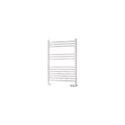 Eastbrook Rion Electric Straight Gloss White Towel Rail 800mm x 600mm Cut Out Image 89.1672-ELE