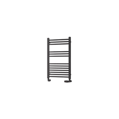 Eastbrook Rion Straight Matt Anthracite Towel Rail 800mm x 500mm Cut Out Image 89.1677