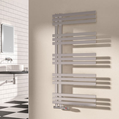 Eastbrook Rizano Polished Stainless Steel Towel Rail 1000mm x 500mm Lifestyle Image 41.0250